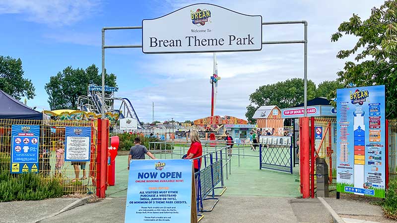 Brean Theme Park Day Out With The Kids